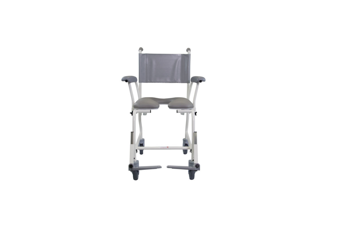 Freeway T40 assistant-propelled shower, toilet or commode chair